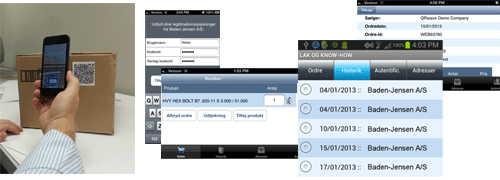 LAK and Know-How business application screens.
