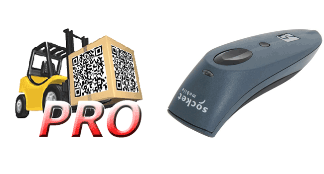 Socket Mobile barcode scanner integration screen