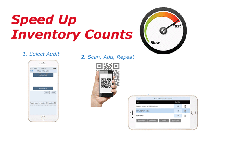 Mobile stocktaking and physical inventory count